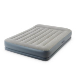 Надувная кровать Mid-Rice Airbed 152х203х30 см, встроенный насос 220V (Intex 64118)