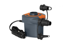 Насос электрический Sidewinder AC/DC, 12В/220В с адаптером, 3 насадки в комплекте (Bestway 62142 BW)