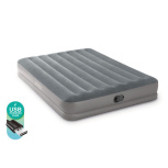 Надувная кровать Prestige Mid-Rise Airbed 152х203х30 см, встроенный насос USB (Intex 64114)