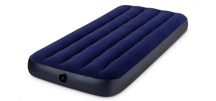 Надувной матрас Classic Downy Bed Fiber-Tech 76х191х25 см (Intex 64756)