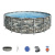 Каркасный бассейн Bestway 549х132 см + фильтр-насос 5678 л/ч, тент, лестница (56886 BW)