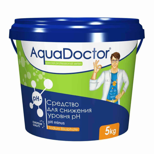 AquaDoctor pH Minus, 5 кг, средство для снижения уровня pH (1913)