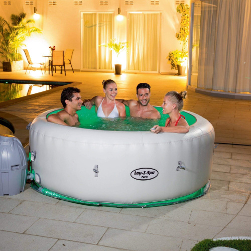 СПА-бассейн Bestway Lay-Z-Spa AirJet Paris 196х66 см, на 4-6 человек (54148 BW)