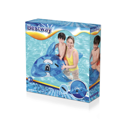 Надувная игрушка-наездник 157х94 см "Кит", от 3 лет (Bestway 41037 BW)