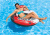 Надувной круг 135 см "River Run 1 Fire Edition" с ручками (Intex 56825)