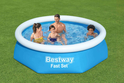 Бассейн надувной Bestway Fast Set Pools 244х61 см (57448 BW)