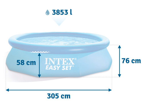 Бассейн надувной Intex Easy Set 305х76 см (28120)