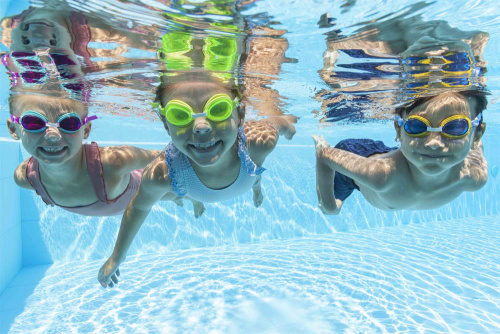 Очки для плавания "Lil' Lightning Swimmer" набор 3 шт., от 3 лет (Bestway 21074 BW)