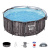 Каркасный бассейн Bestway 366х122 см + фильтр-насос 2006 л/ч, лестница, тент, навес (5619K BW)
