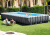 Каркасный бассейн Intex Ultra Frame 975x488x132 см + песочный ф/насос, лестница, тент, подстилка (26374)