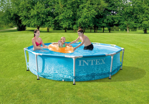 Каркасный бассейн Intex Beachside Metal Frame 305х76 см (28206)
