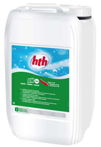 Жидкость pH-минус для понижения уровня рН воды, 20 л (28,14 кг), hth (L800827H1)