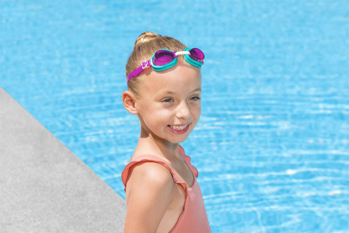 Очки для плавания "Lil' Lightning Swimmer" набор 3 шт., от 3 лет (Bestway 21074 BW)
