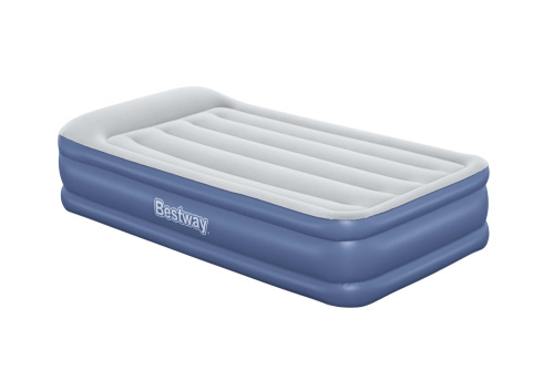 Надувная кровать Tritech 191x97x46 см, с подголовником, встроенный насос 220V (Bestway 67628 BW)