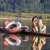 Надувной круг 135 см "River Run 1 Fire Edition" с ручками (Intex 56825)
