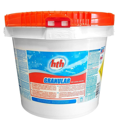 Быстрорастворимый хлор в гранулах, без стабилизатора, GRANULAR, 2,5 кг, hth (30032)
