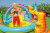 Игровой центр 333х229х112 см "Dinoland" с горкой, от 3 лет (Intex 57135)