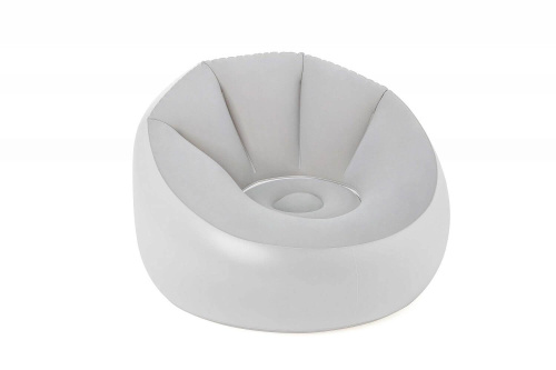 Надувное кресло Inflate-A-Chair с LED-подсветкой, 102x97x71 см (Bestway 75086 BW)