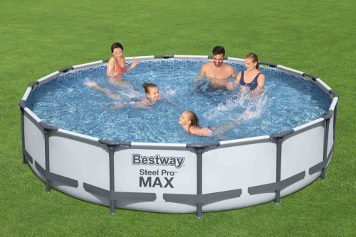 Каркасный бассейн Bestway 427х84 см + фильтр-насос 2006 л/ч (56595 BW)