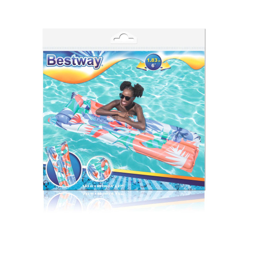 Надувной матрас для плавания 183х69 см "Модный" (Bestway 44033 BW)