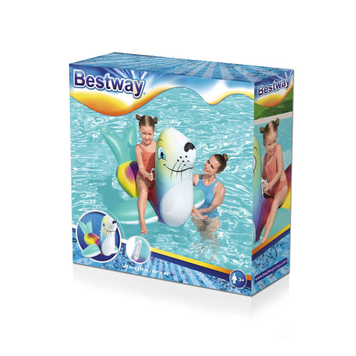 Надувная игрушка-наездник 157х114 см "Тюлень", от 3 лет (Bestway 41479 BW)