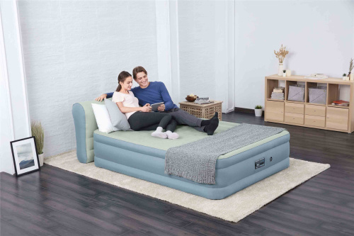 Надувная кровать Fortech 152х229х79 см, встроенный насос 220V (Bestway 69060 BW)