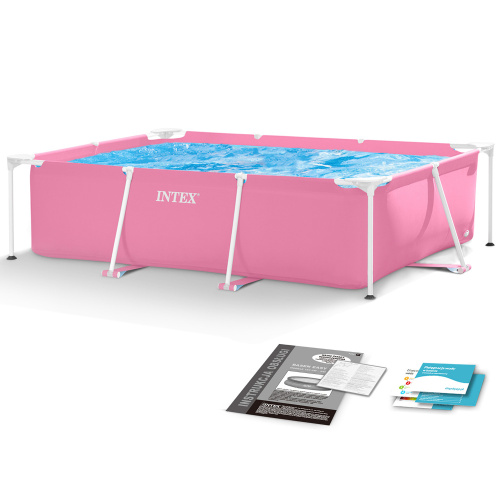 Каркасный бассейн Intex Rectangular Frame 220х150х60 см (28266)