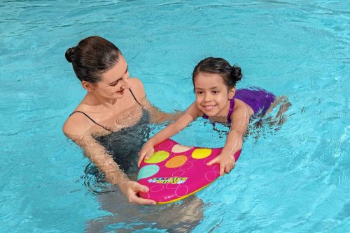 Доска для плавания 42х32х3,5см, 3-6 лет (Bestway 32155 BW)