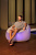 Надувное кресло Inflate-A-Chair с LED-подсветкой, 102x97x71 см (Bestway 75086 BW)