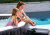 СПА-бассейн Intex Jet&Bubble Deluxe 150/201х71 см, восьмигранный, гидромассаж+пузырьк., хлоргенератор (28458)