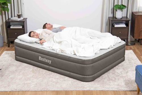 Надувная кровать Fortech 152х203х46 см, встроенный насос 220V (Bestway 69050 BW)