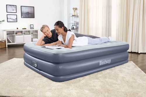 Надувная кровать Tritech QuadComfort 203х152х51 см, встроенный насос 220V (Bestway 67925 BW)