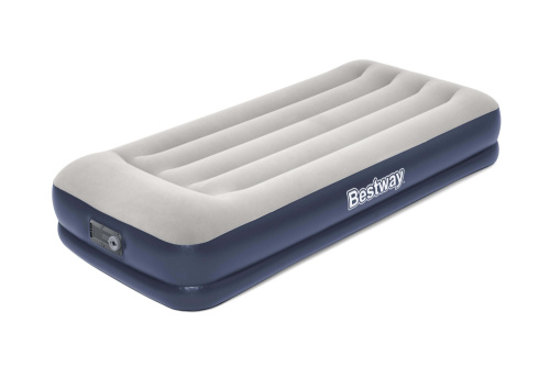 Надувная кровать Tritech 97х191х36 см с подголовником, встроенный насос 220V (Bestway 67723 BW)
