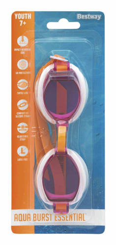 Очки для плавания "Aqua Burst Essential PDQ" от 7 лет (Bestway 30217 BW)
