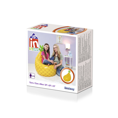 Кресло надувное, детское "Фрукты", 3-10 лет, 3 вида (Bestway 75066 BW)
