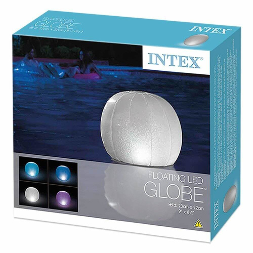 Плавающая подсветка "Шар", на батарейках (Intex 28693)