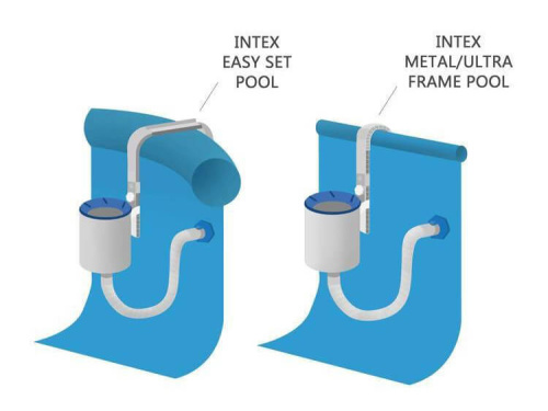 Скиммер для сбора мусора с поверхности бассейна (Intex 28000)