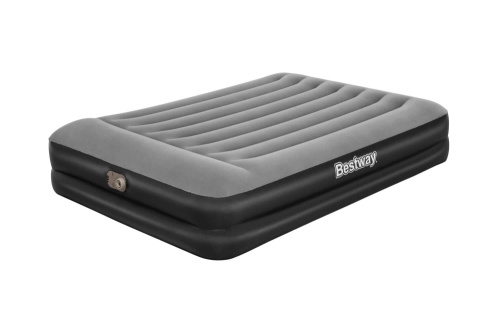 Надувная кровать Tritech 152х203х46 см с подголовником, встроенный насос 220V (Bestway 67403 BW)