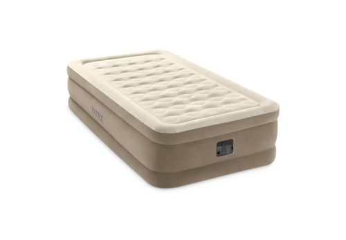 Надувная кровать Dura-Beam Deluxe Series 99х191х46 см, встроенный насос 220V (Intex 64426)