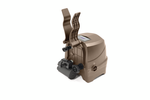 СПА-бассейн Intex PureSpa Chevron Deluxe 124/175х71 см с круговым пузырьковым массажем, хлоргенератор (28446)