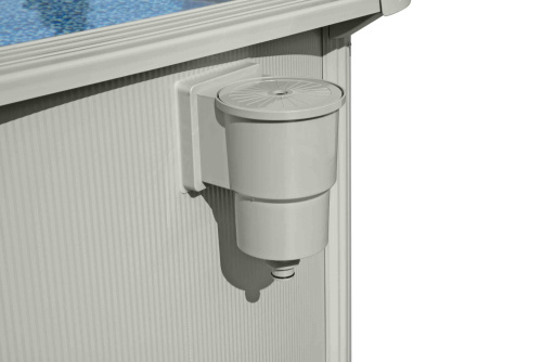Стальной бассейн Bestway Hydrium Oval Pool 610х360х120 см + песочный ф/насос 5678 л/ч, лестница, тент, подстилка (56369 BW)