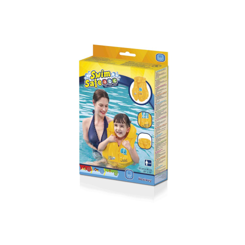 Жилет для плавания 51x46 см "Swim Safe" ступень B, от 3 до 6 лет (Bestway 32034 BW)