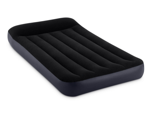 Надувной матрас Pillow Rest Classic Bed 99х191х25 см, встроенный насос (Intex 64146)