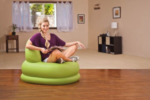Кресло надувное Mode Chair 84х99х76 см, 3 цвета (Intex 68592)