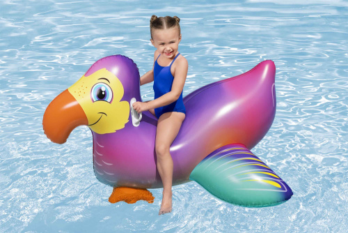 Надувная игрушка-наездник 141x113 см "Птица Додо", от 3 лет (Bestway 41504 BW)