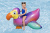 Надувная игрушка-наездник 141x113 см "Птица Додо", от 3 лет (Bestway 41504 BW)