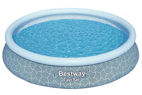 Бассейн надувной Bestway Fast Set Pools 457х84 см + фильтр-насос 2006 л/ч (57313 BW)
