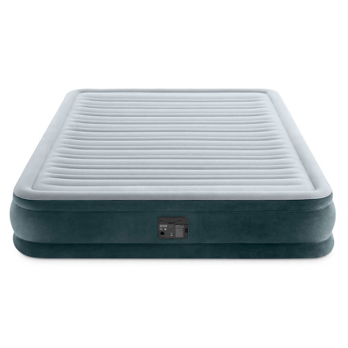 Надувная кровать Dura-Beam Plus Series 152х203х33 см, встроенный насос 220V (Intex 67770)