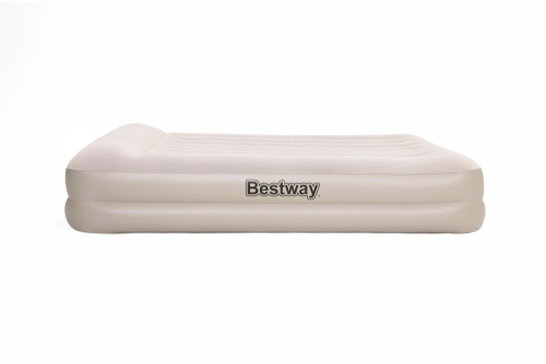Надувная кровать Tritech 152х203х42 см с подголовником, встроенный насос 220V (Bestway 67696 BW)