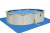 Cтальной бассейн Bestway Hydrium Oval Pool 500х360х120 см + песочный ф/насос 3028 л/ч, лестница, тент, подстилка (56586 BW)